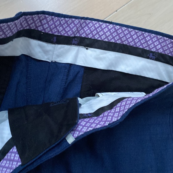 Princeton navy Italian wool boys 17-18 suit - Picture 5 of 13